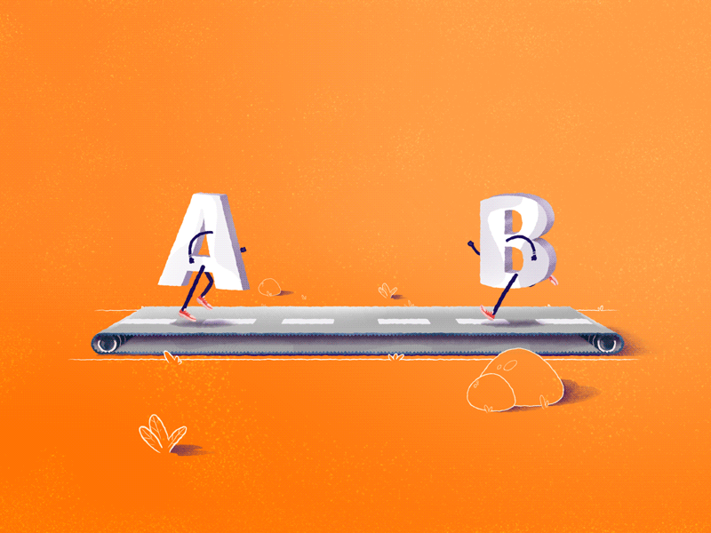 Running letters