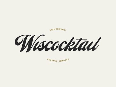 Wiscocktail Logo Design, 2020