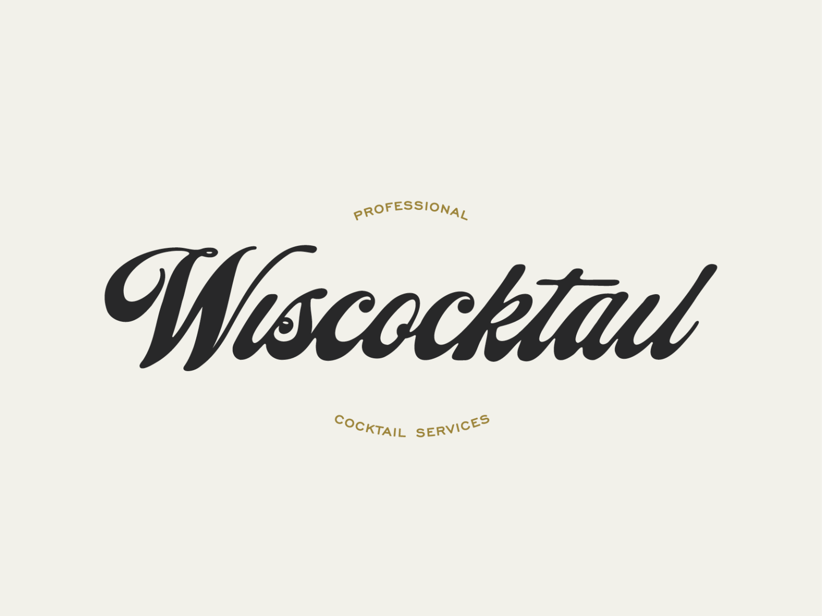 Wiscocktail Logo Design, 2020 by Serena Wagner on Dribbble