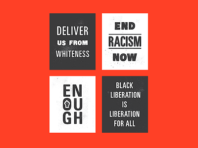 End Racism Now Protest Sign Series black lives matter blm end racism poster protest racism sign typography