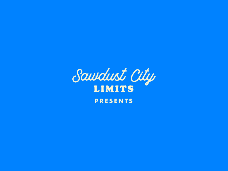 Sawdust City Limits Girls Rock Camp Branding, 2018 .gif branding design drawing girl power girls rock illustration lettering music rock rock and roll rock band rock camp typography