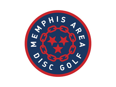 Memphis Area Disc Golf chains disc golf logo memphis tennessee