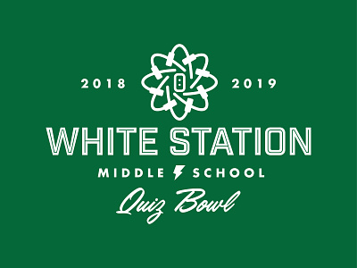 White Station Quiz Bowl club middle school quiz bowl t shirt t shirt design