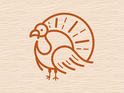 Turkey-Doodle-Do bird doodle illustration thanksgiving turkey