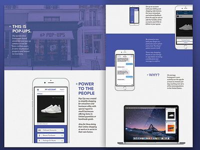 Concept: Pop-Ups by Instagram app design instagram mobile design technology web design