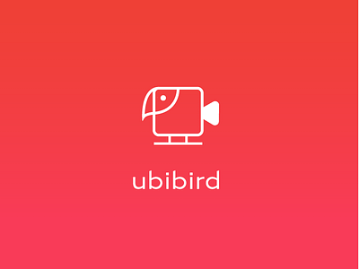 Ubibird - Drone Video Platform Branding bird branding design drone logo