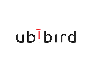 Ubibird - Drone Video Platform Branding bird branding design drone logo