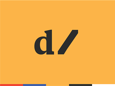 D/Logo brandmark logo logotype yellow