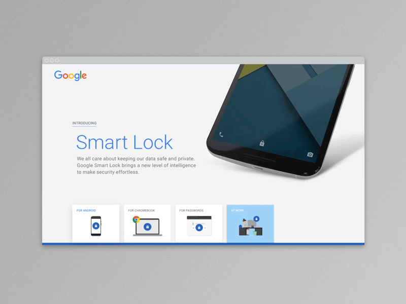 Google Smart Lock Refresh