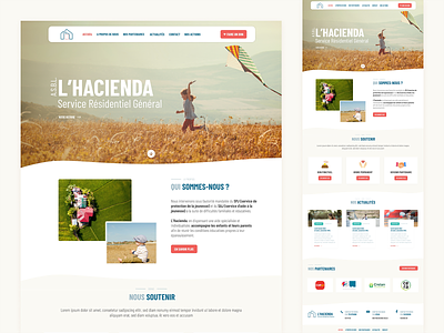 Hacienda - Website Design