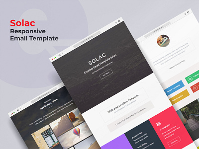 Solac - Responsive Multiporpuse Email with Online Editor