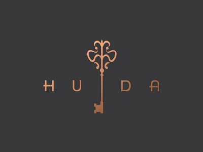 Huda key advisory domek dominika door elegant finance key lock logo luxurious marzec real estate