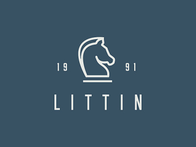 Littin Strategies brain chess dominika horse king line logic logo marzec silver simple strategy