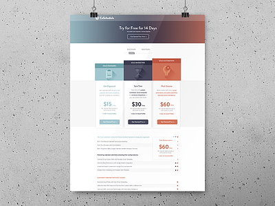 Pricing Page Redesign