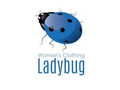 Ladybug Logo branding insect ladybug logo