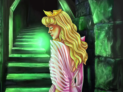 disney sleeping beauty fan art