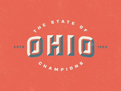 Ohio champions custom oh ohio type