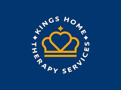 Kings Home Therapy Services crown heart king love service star therapy