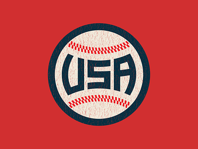 USA Baseball america ball baseball retro sports usa vintage