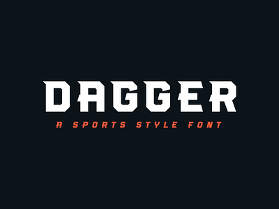 Dagger Font