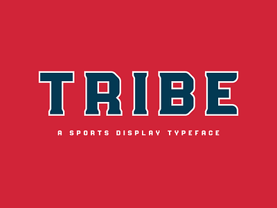 Tribe Font block font custom font font serif slab font slab serif sports sports font sports fonts tribe type typography