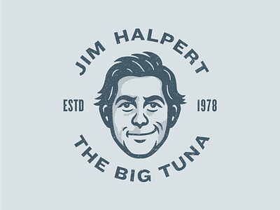 Jim "Big Tuna" Halpert avatar big tuna character character illustration dunder mifflin illustration jim jim halpert mascot office the office tuna