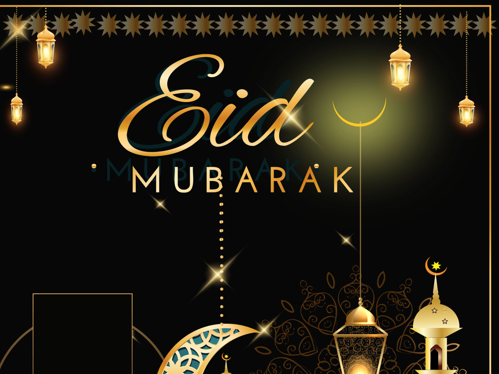 EID CARD by Designer Tania Rahman Etu on Dribbble