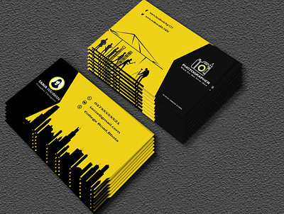 Professional business card. 3d branding card design creative card design design graphic design illustration professional card design vector