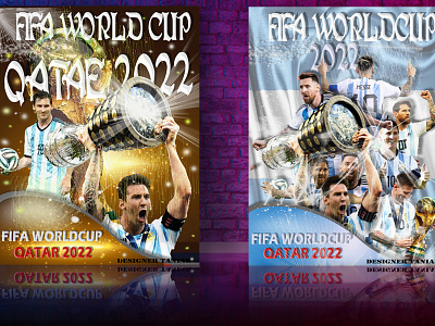 Flyer design branding fifa world cup 2022 flyer design football graphic design