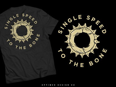 To The Bone apparel bicycle bike branding design drawing fixedgear fixie graphic design illustration japan merchandise single speed tshirt design