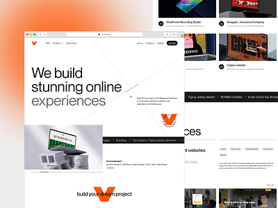 Digital agency – Design concept