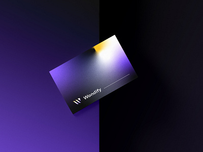 Wondify Brand Identity branding business card logo