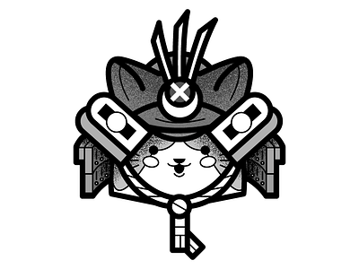 Cat Samurai Study (2)