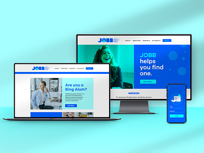 JOBB Business Networking Brand branding corporate id graphic design logo responsive