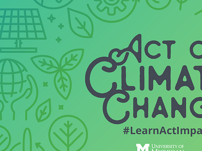 Coursera #LearnActImpact - Climate Change Social Image