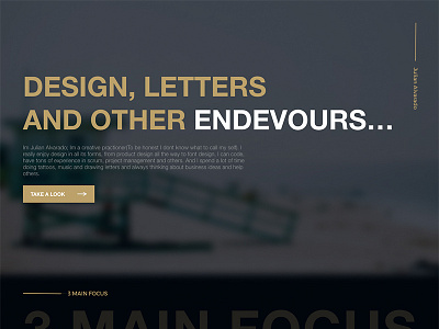 Design for my personal site branding design webdevelopment wordpress