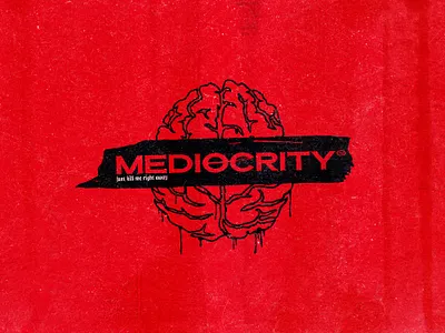 Mediocrity boring brain illustration illustration art mediocre mediocrity social socialmedia