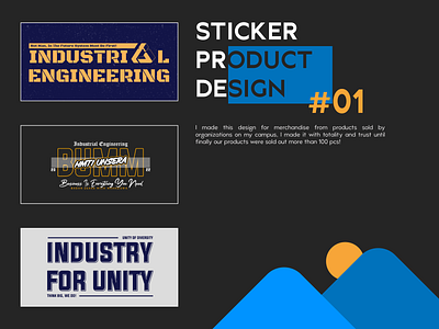 STICKER PRODUCT DESIGN #01