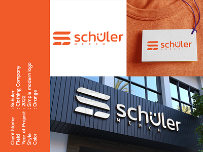 SCHULER LOGO FOR CLOTHING COMPANY