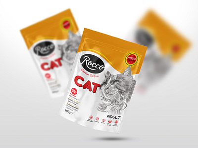 Cat food packaging