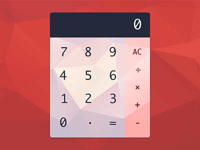 Daily UI 004 - Calculator