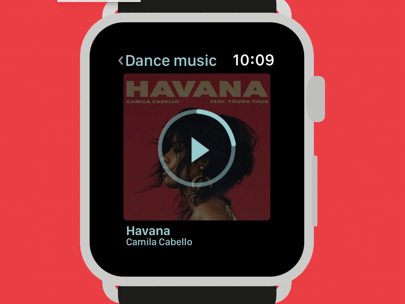 Daily UI 009 - Music player