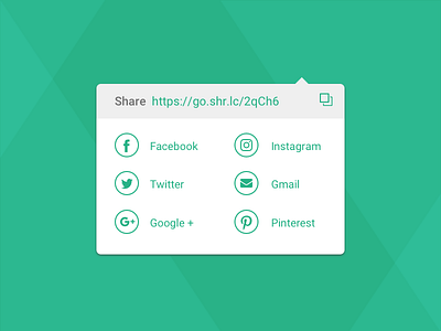 Daily UI 010 - Social Share