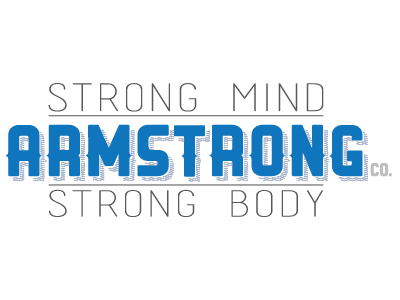 Armstrong Logo branding design logo