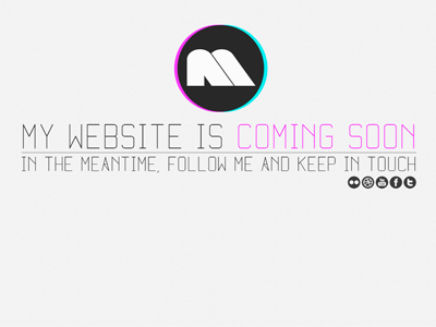 Coming Soon Page