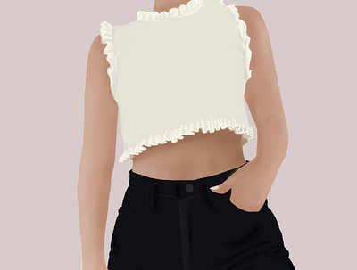 Fashion Illustration adobe illustrator design drawing graphic design illustration