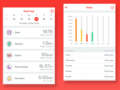 Fitness Band App