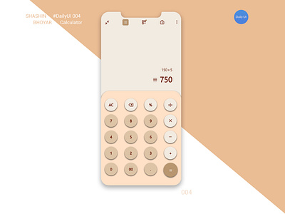 Calculator ui