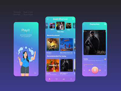 Music Player ui