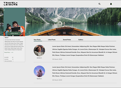 Travel x Leisure design graphic design ui ux vector